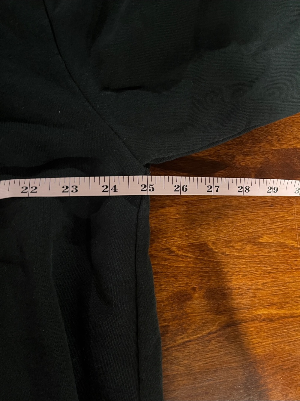 Nuovo Borgo (Italian) Womens Cardigan L Black Snap Button Pockets Raw Seams EUC - Picture 12 of 13
